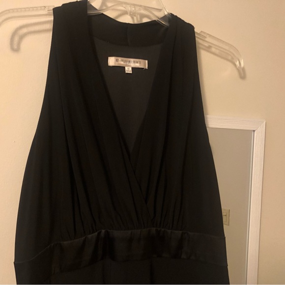 Evan Picone Black Halter Cocktail Dress Sz 12 - Picture 5 of 6